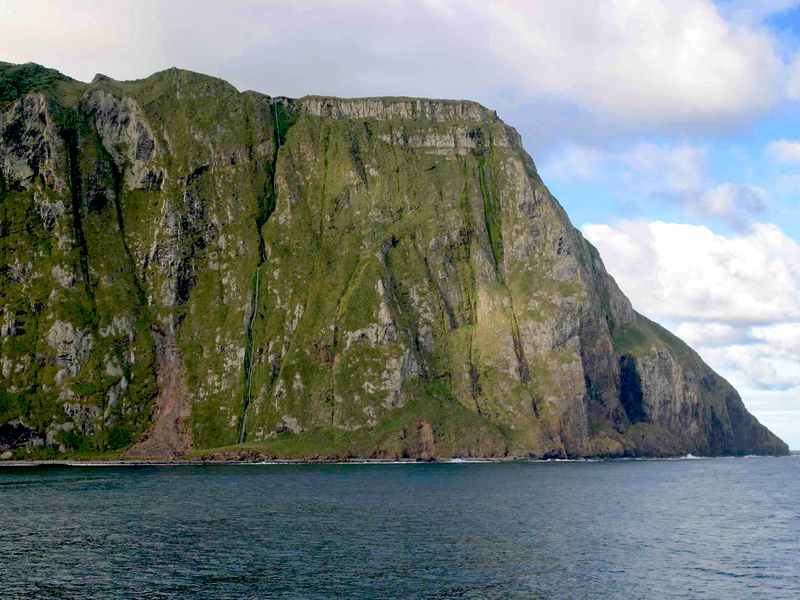 Inaccessible Island, which is, as its name implies, hard to access.